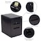 Flash Furniture Black Desk, Chair, Cabinet Set BLN-CLIFAPX5L-BK-GG - alternate 5